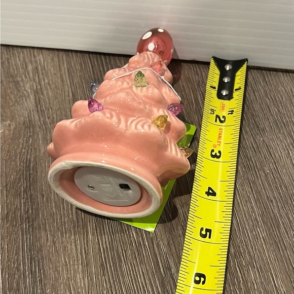 Retro Light-up Ceramic Easter Egg Trees- Pink- NWT - Picture 3 of 5